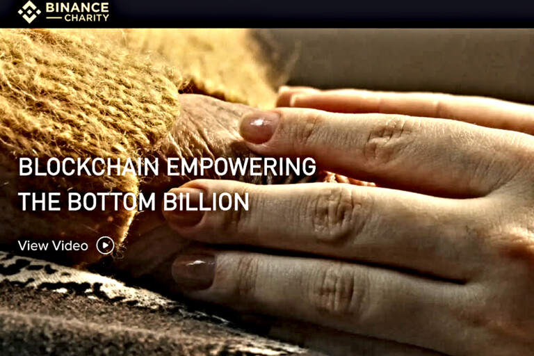 binance nutzt Blockchain für wohltätige Zwecke