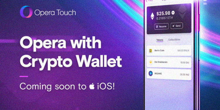 Opera cryptocurrency wallet equipped Opera Touch coming soon to iOS 1