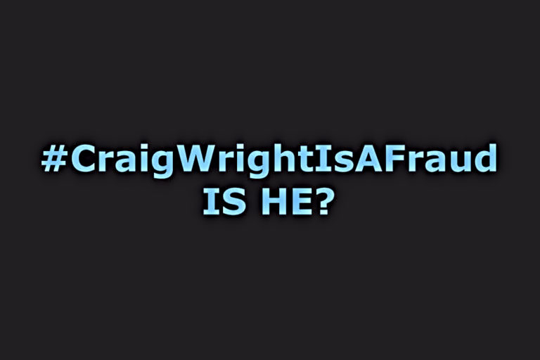 craight wright is a fraud