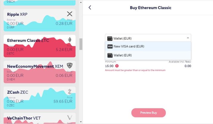 How to buy Ethereum Classic with a credit card? 3