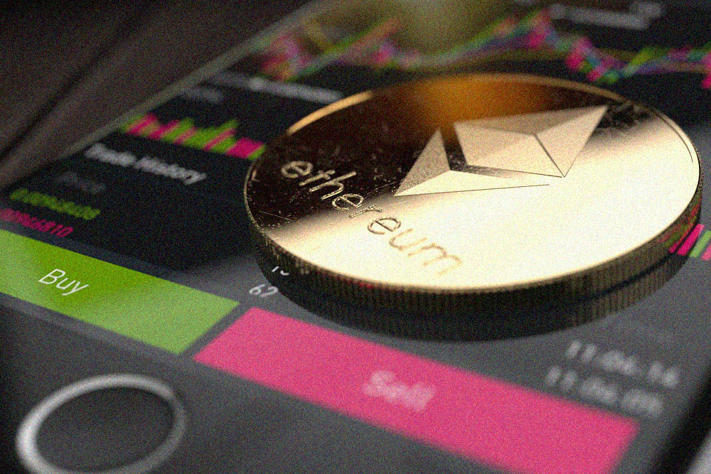 etherum price back below 200 24 september