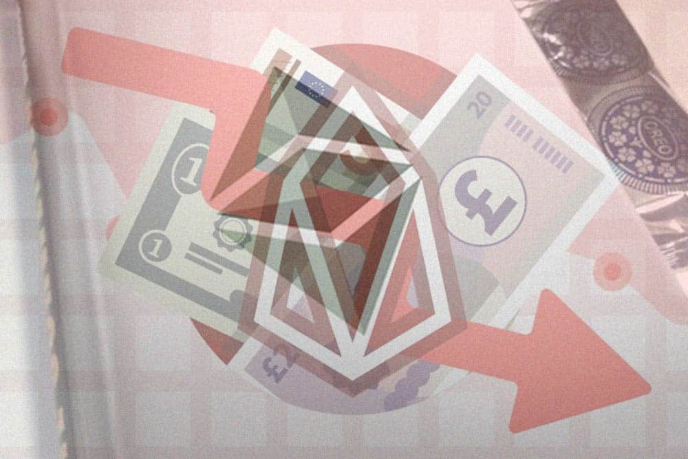 EOS price in despite slight bear pulling to 2.9