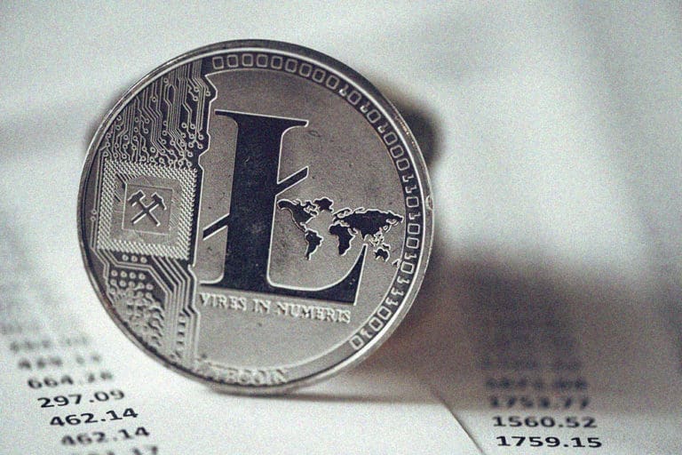 litecoin price stablizing 55