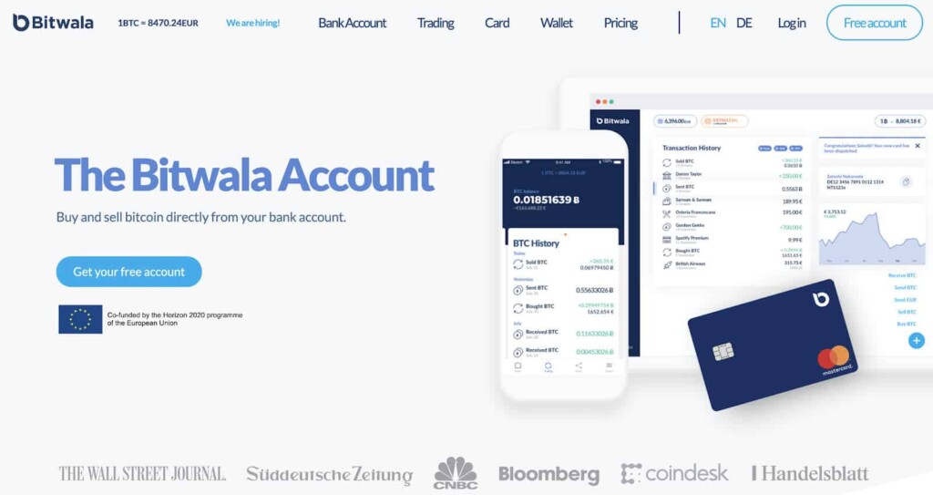 Bitwala is the future of banking; a review - Cryptopolitan