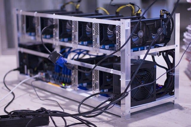 crypto mining machines confiscated during power usage investigation