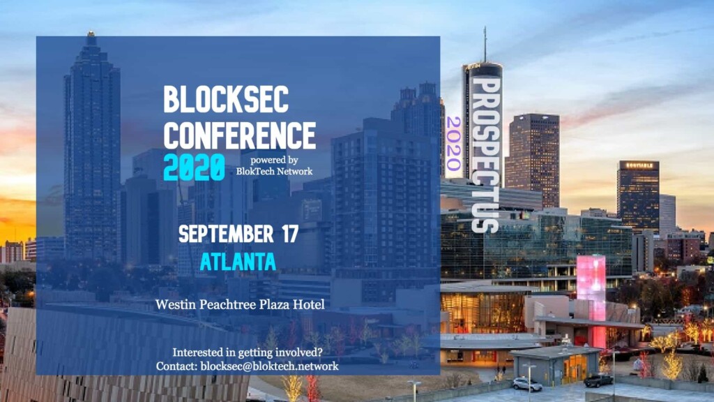 BlockSec Conference 2020