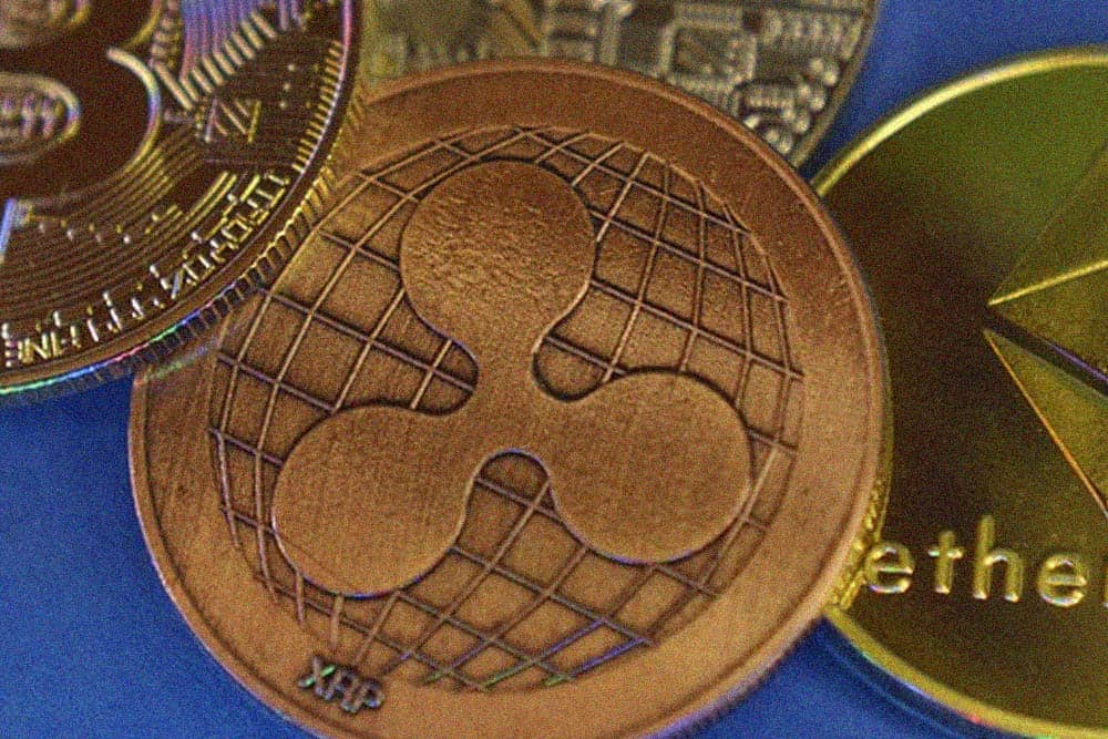 Ripple XRP price follows market to