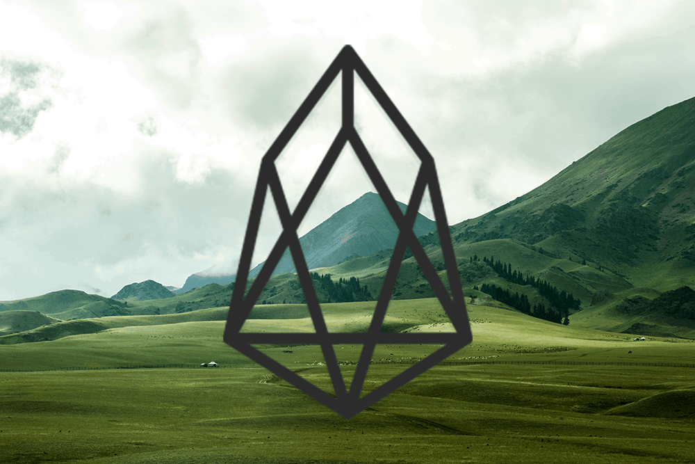 EOS price peeks across