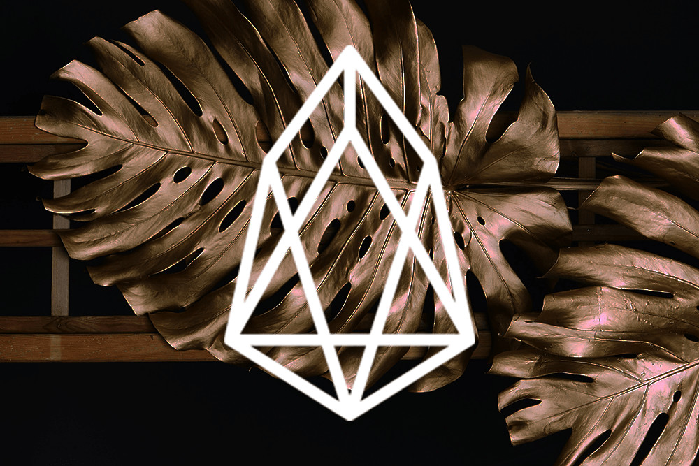 EOS price falls to