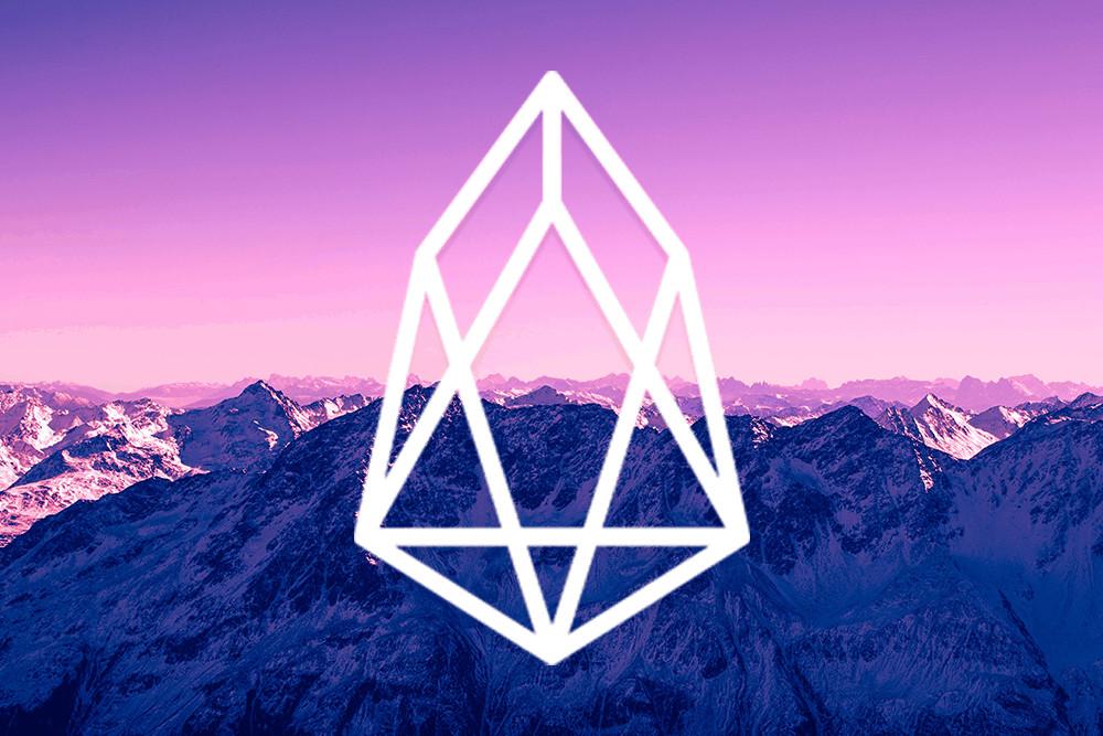 EOS price falls by percent