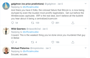 mcafee is backing off bitcoin 2