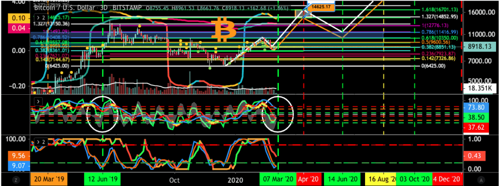 Grafico del prezzo Bitcoin 2 - David Ward - 5 marzo 2020