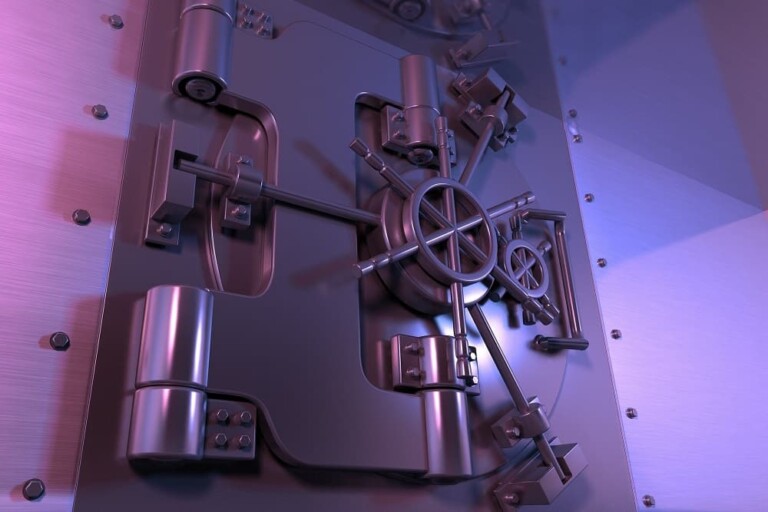 Frozen crypto bank accounts