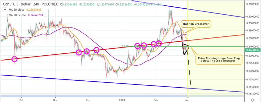 리플 XRP 가격 차트 2 - MagicPoopCorn - 1월 2020일