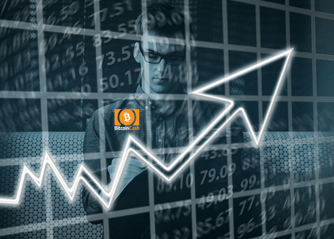 Der Preis Bitcoin Cash schwankt um …