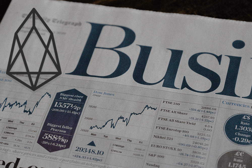 EOS price falls to what s next