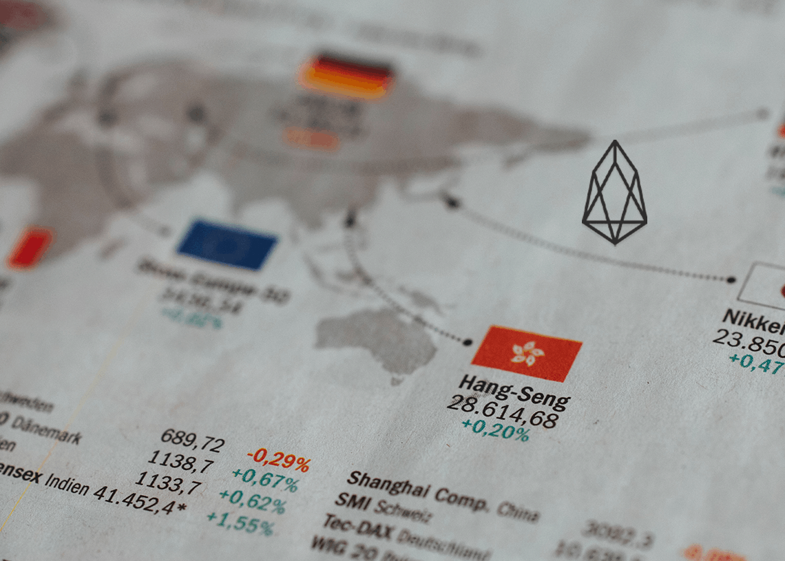 EOS price rises across