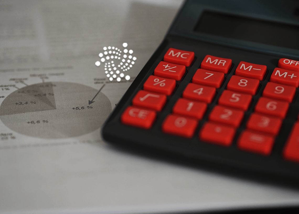 IOTA price falls to