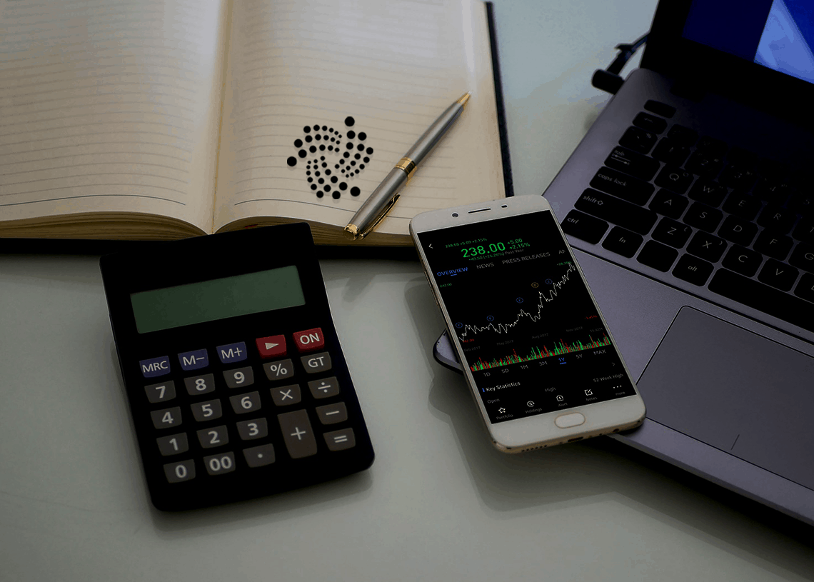 IOTA price rises above