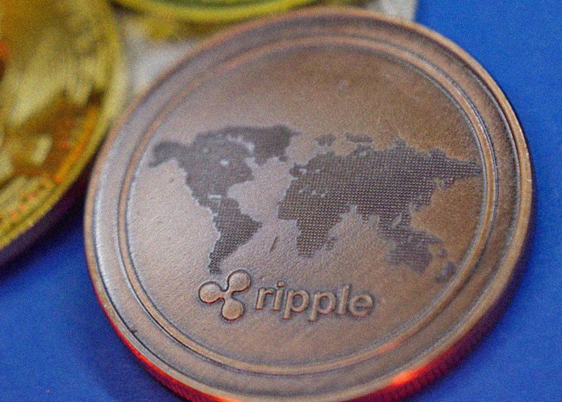 Ripple XRP 価格が数日でパーセント下落