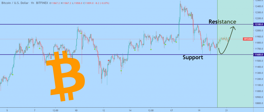 Grafico del prezzo Bitcoin 2 - 20 agosto