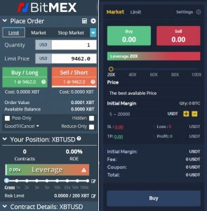 bityard vs bitmex