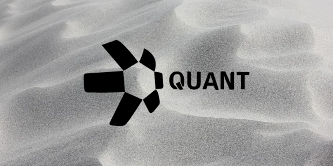L'analyse quantitative du prix du QNT montre qu'il se remet bien d'un krach éclair, gagnant % du jour au lendemain