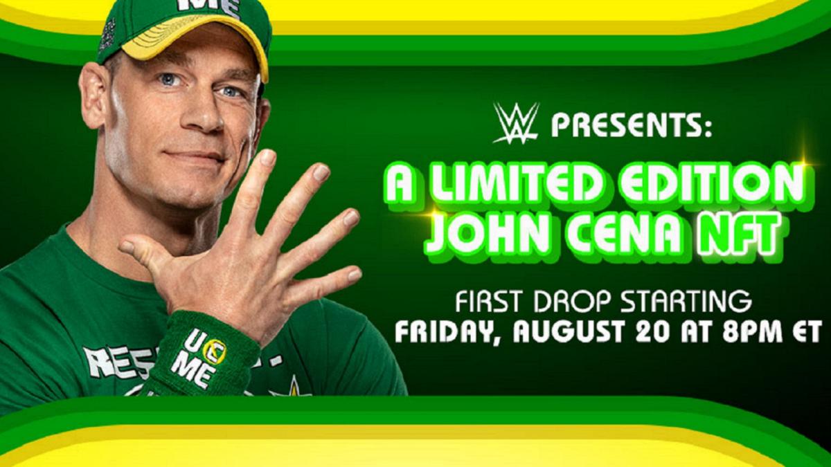 WWE champion John Cena NFT set to launch 1