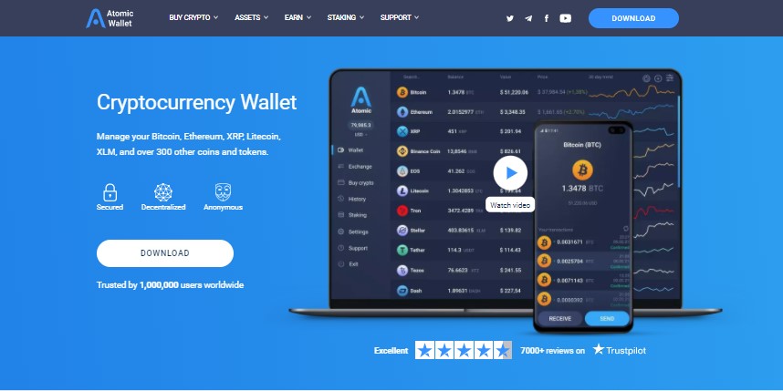 Atomic wallet Vs Coinbase Wallet: Which wallet should you choose? 3