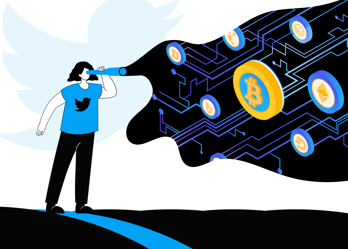 Twitter penetra ulteriormente nel mondo delle criptovalute