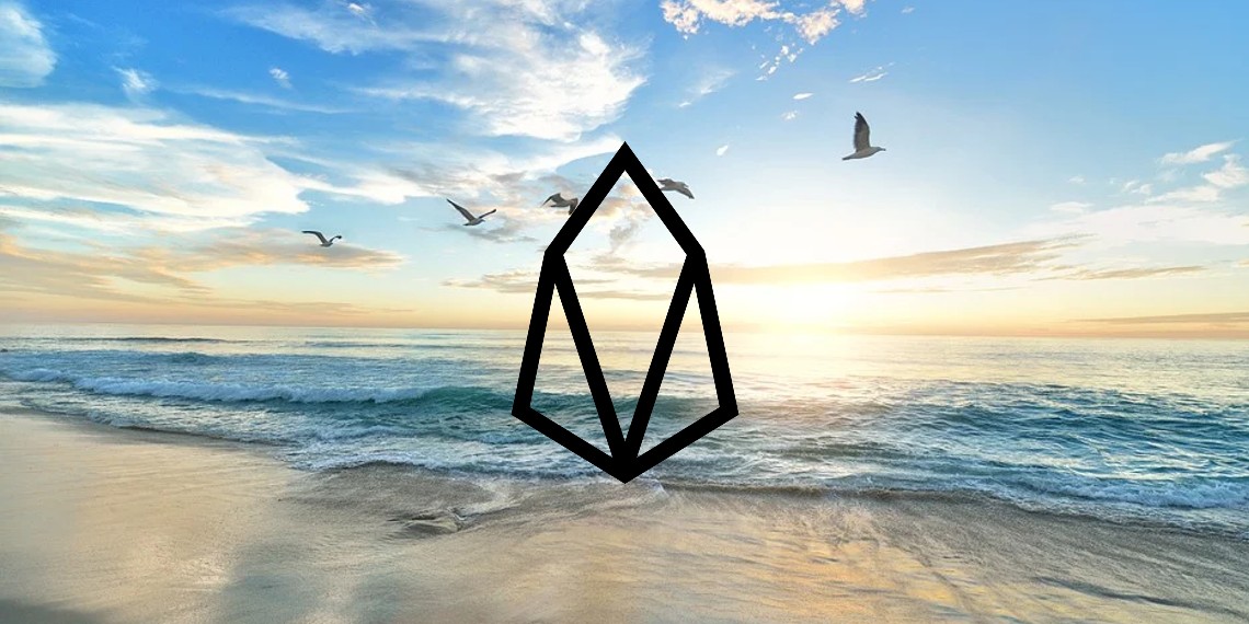 EOS price analysis EOS breaks at as bulls report percent gains