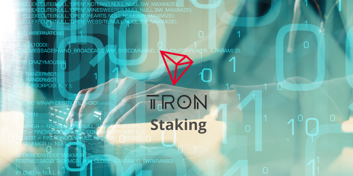 how to stake tron