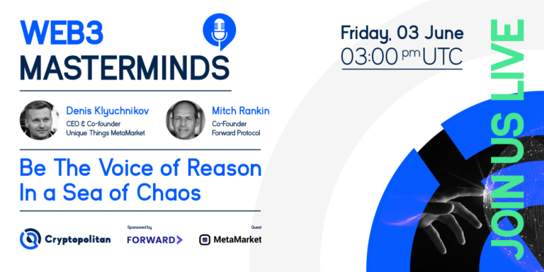 Cryptopolitan announces Unique Things MetaMarket as guest project for upcoming Web3 Masterminds event