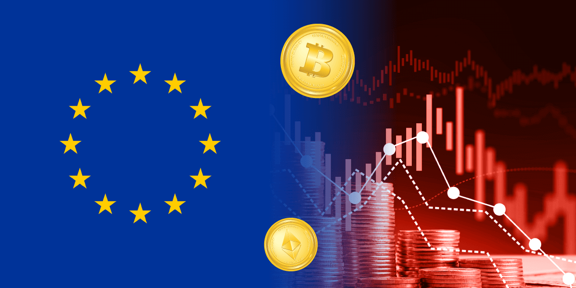أزمة أوروبا وتأثيرها على أسواق العملات الرقمية