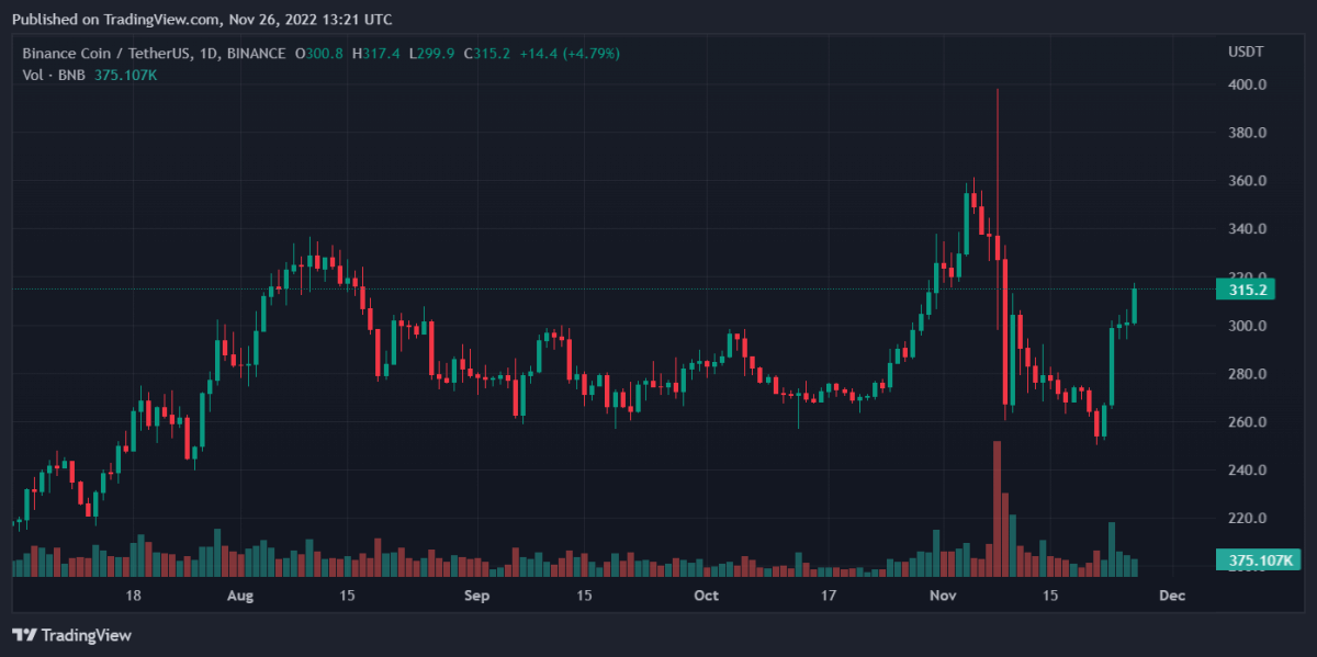 BNBUSDT 2022년 11월 26일 18시 21분 49초