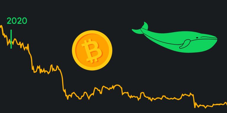 أدنى اهتمام للحيتان بالبيتكوين