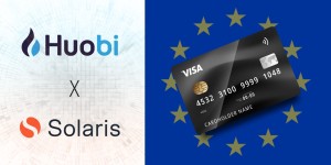 La tarjeta de débito respaldada por Visa de Huobi y Solaris se lanza en la UE