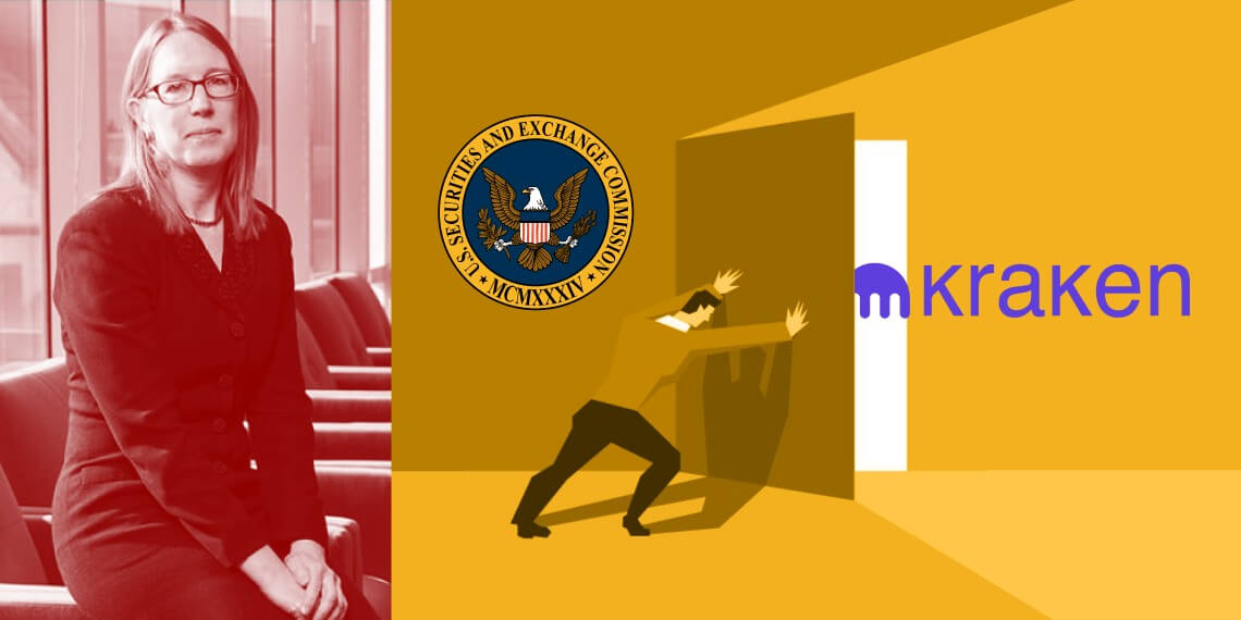 SEC commissioner calls the agency out over Kraken crackdown