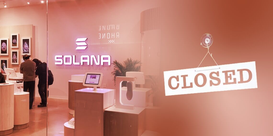 Solana Spaces will close New York and Miami stores 7 months after