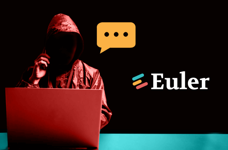 Euler Finance hacker sends message to an Ethereum address belonging to the DeFi platform