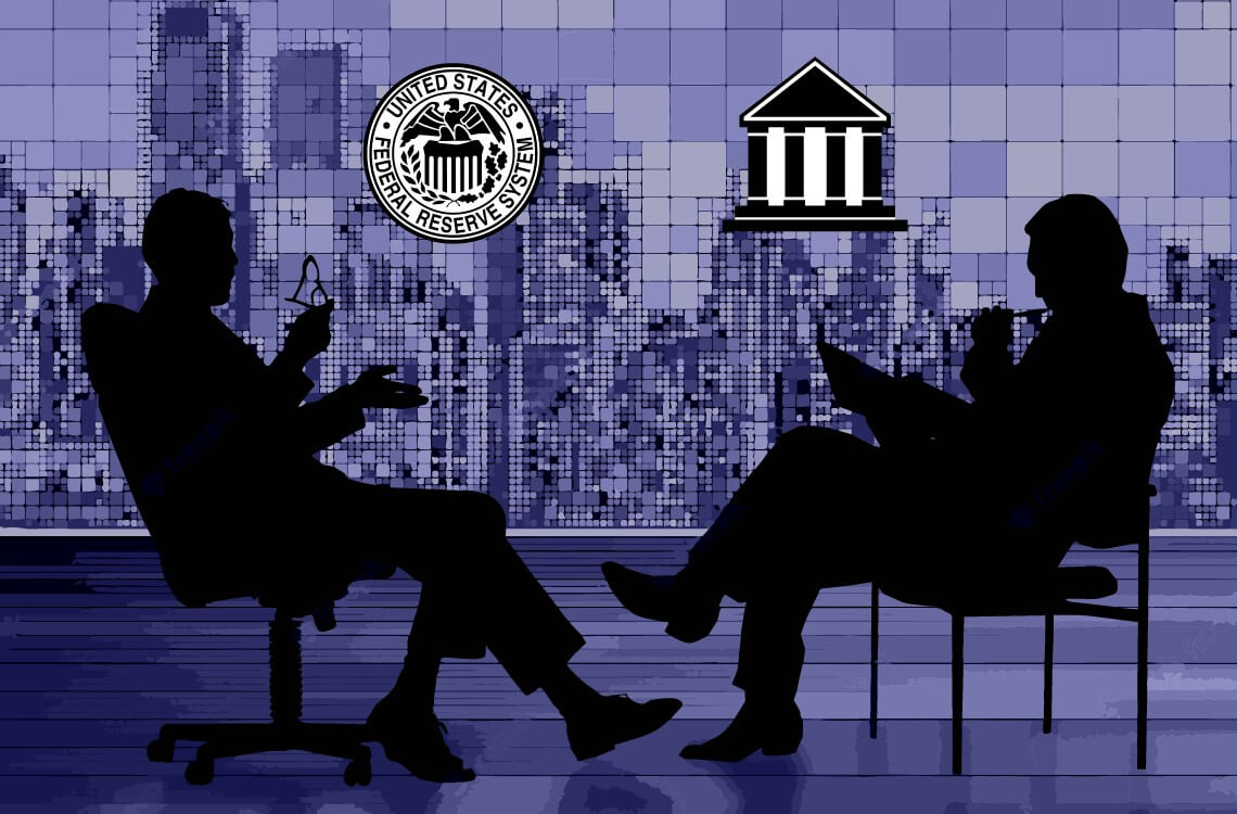 La Fed se une a los principales bancos del mundo para combatir las turbulencias financieras