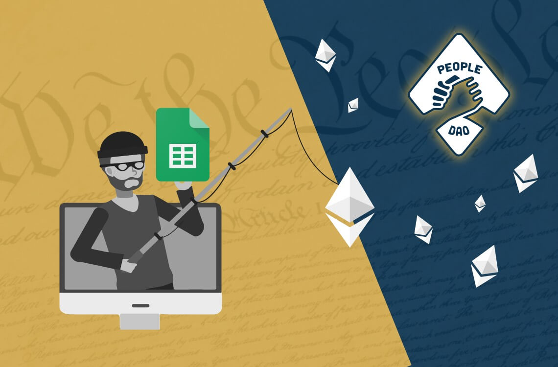 PeopleDAO hacked via Google Sheets 120000 worth of ether stolen