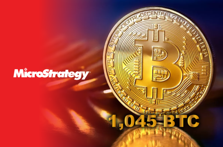 MicroStrategy 向其加密货币金库增购了 1045 枚 Bitcoin （价值 2930 万美元）。