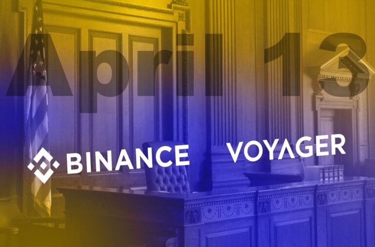 La disputa legal Voyager Binanceen EE. UU. debe resolverse antes del 13 de abril