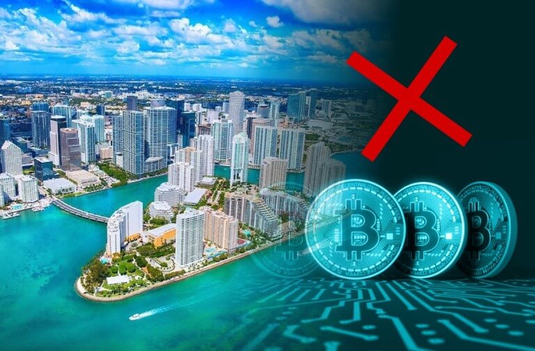 Miami não quer nada com criptomoedas