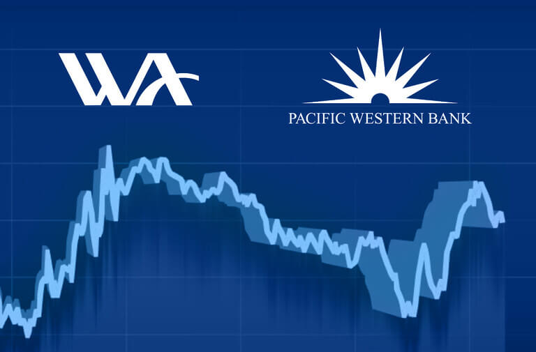 市場の混乱の中、パックウェスト・バンコープと地方銀行の株価は変動