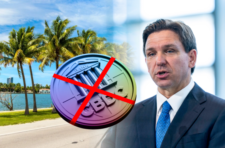 佛罗里达州州长德桑蒂斯反对央行数字货币