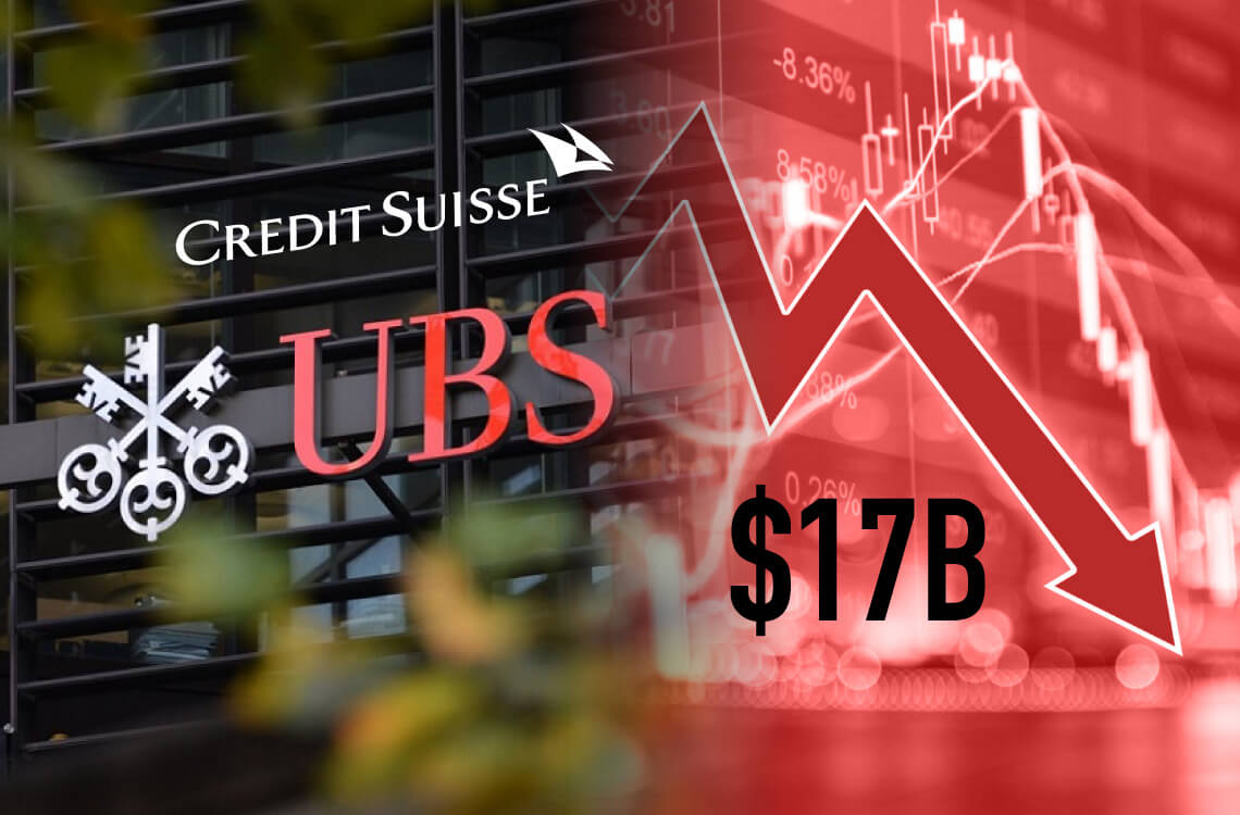 UBS expects $17 billion hit from Credit Suisse rescue, flags hasty