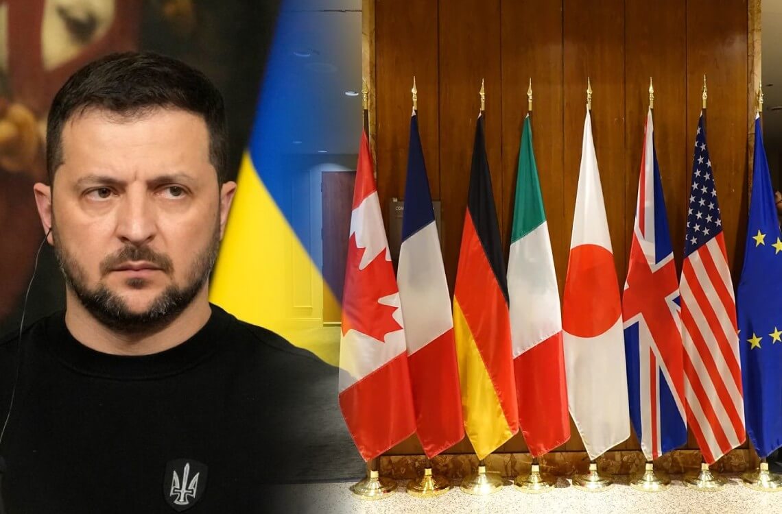 Ukraine joins G7 in their fight against Russia and China