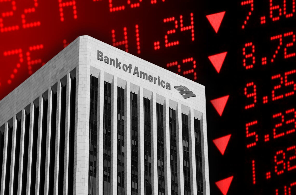 Bank of America Predicts Milds Recession After Fed's Tightening